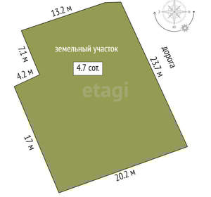 Дом 136м², 2-этажный, участок 5 сот.