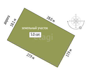 Дом 130м², 2-этажный, участок 5 сот.