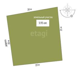 Дом 30м², 2-этажный, участок 4 сот.