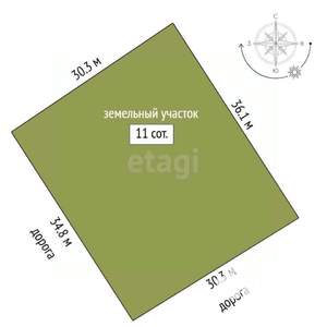 Дом 388м², 2-этажный, участок 20 сот.