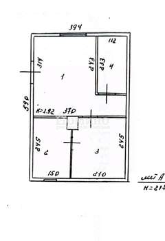 Дом 20м², 1-этажный, участок 10 сот.