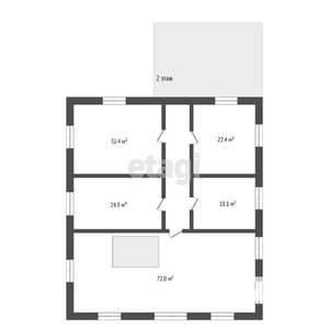 Дом 386м², 2-этажный, участок 9 сот.