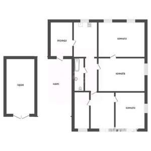 Дом 98м², 2-этажный, участок 13 сот.