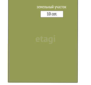 Дом 20м², 1-этажный, участок 10 сот.