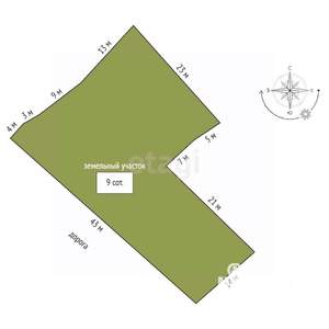 Дом 178м², 2-этажный, участок 7 сот.