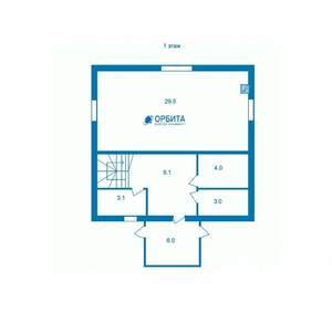 Дом 120м², 2-этажный, участок 8 сот.