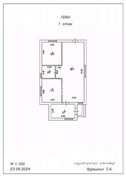 Дом 80м², 1-этажный, участок 5 сот.