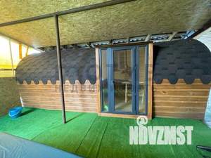 Дом 100м&sup2;, 1-этажный, на длительный срок, 