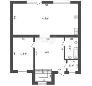 Дом 130м&sup2;, 2-этажный, участок 6 сот.  