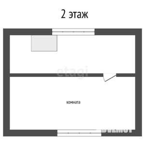 Дом 42м², 2-этажный, участок 10 сот.  