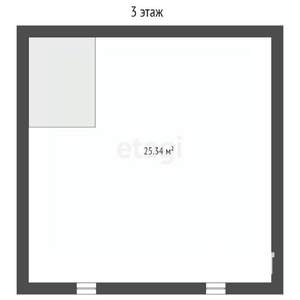 Таунхаус 83м&sup2;, 2-этажный, участок 1 сот.  