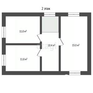 Дача 100м², 2-этажный, участок 5 сот.  