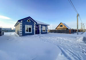 Дом 72м&sup2;, 1-этажный, участок 7 сот.  