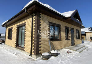 Дом 80м&sup2;, 1-этажный, участок 9 сот.  