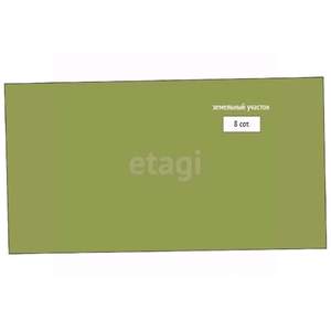 Дом 10м&sup2;, 1-этажный, участок 8 сот.  