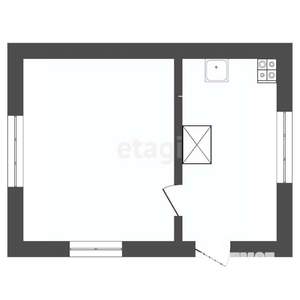 Дом 37м², 1-этажный, участок 5 сот.  