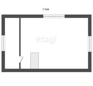 Дом 25м², 2-этажный, участок 8 сот.  