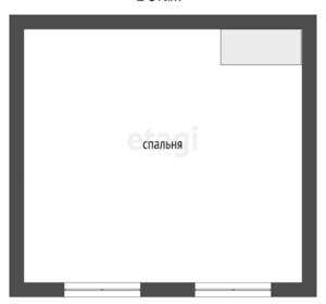 Дом 60м&sup2;, 2-этажный, участок 10 сот.  