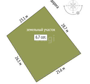 Дом 137м&sup2;, 1-этажный, участок 7 сот.  
