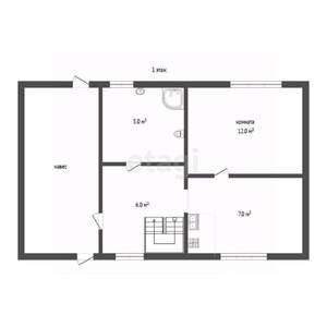 Дача 45м², 2-этажный, участок 5 сот.  