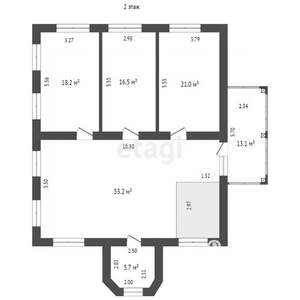 Дом 361м&sup2;, 3-этажный, участок 15 сот.  