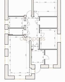 Дом 106м², 1-этажный, участок 5 сот.  