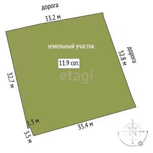 Дом 138м², 2-этажный, участок 12 сот.  