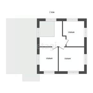 Дом 111м&sup2;, 2-этажный, участок 4 сот.  