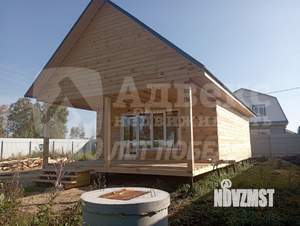 Дом 54м&sup2;, 1-этажный, участок 9 сот.  