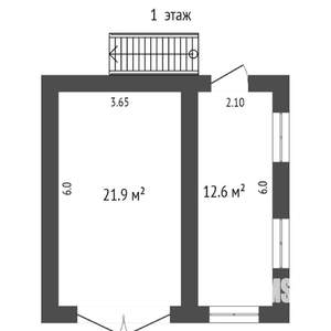 Дача 102м², 3-этажный, участок 9 сот.  