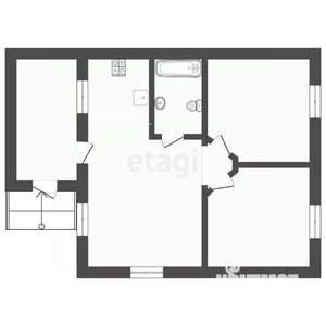 Дом 80м&sup2;, 1-этажный, участок 10 сот.  