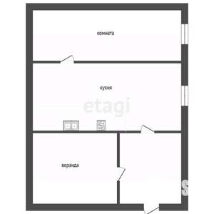 Дом 34м&sup2;, 2-этажный, участок 4 сот.  