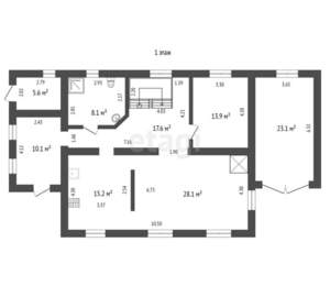 Дом 232м&sup2;, 2-этажный, участок 5 сот.  