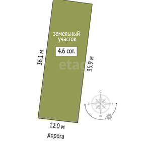 Дом 90м², 1-этажный, участок 456 сот.  