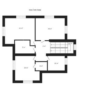 Коттедж 385м², 3-этажный, участок 13 сот.  