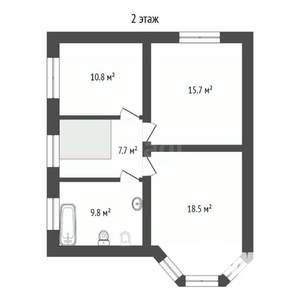 Дом 139м², 2-этажный, участок 6 сот.  