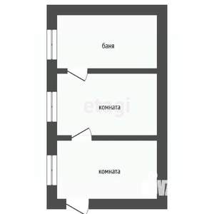 Дом 27м&sup2;, 1-этажный, участок 6 сот.  