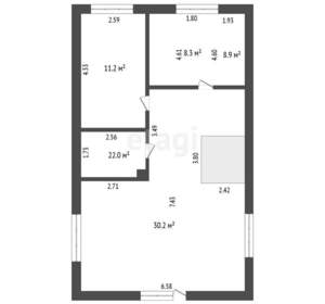 Дом 260м², 2-этажный, участок 12 сот.  