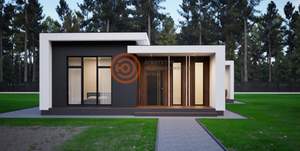 Дом 63м&sup2;, 1-этажный, участок 1 сот.  