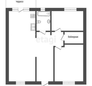 Дача 75м², 1-этажный, участок 7 сот.  