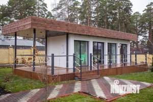 Дом 54м&sup2;, 1-этажный, участок 1 сот.  