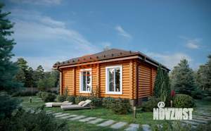 Дом 64м&sup2;, 1-этажный, участок 1 сот.  