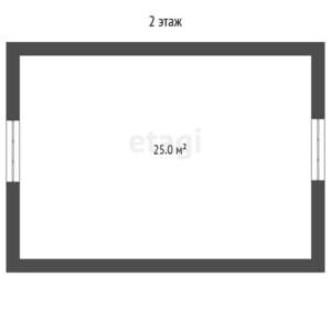 Дача 51м², 2-этажный, участок 7 сот.  