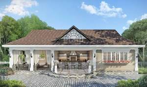 Дом 150м&sup2;, 2-этажный, участок 24 сот.  