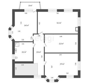 Дом 410м², 2-этажный, участок 15 сот.  