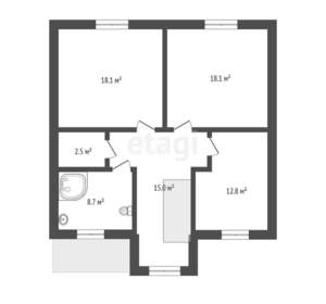 Дом 153м², 2-этажный, участок 5 сот.  