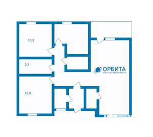 Дом 109м&sup2;, 2-этажный, участок 7 сот.  