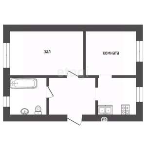 Дом 85м&sup2;, 1-этажный, участок 4 сот.  