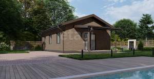 Дом 60м&sup2;, 1-этажный, участок 7 сот.  