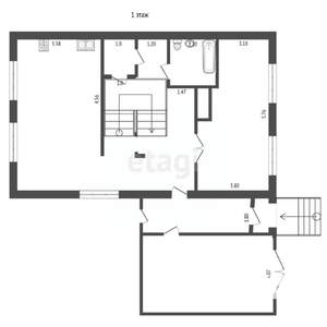 Дом 291м², 2-этажный, участок 6 сот.  